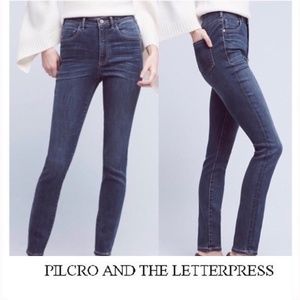 Anthro, Pilcro and the Letterpress High Waist Jean